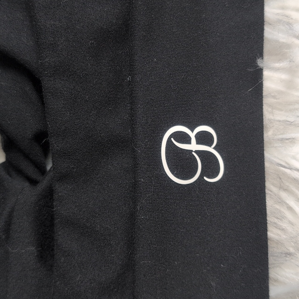Bombshell Sportswear Twisted Sports Bra Medium Black - Picture 6 of 8